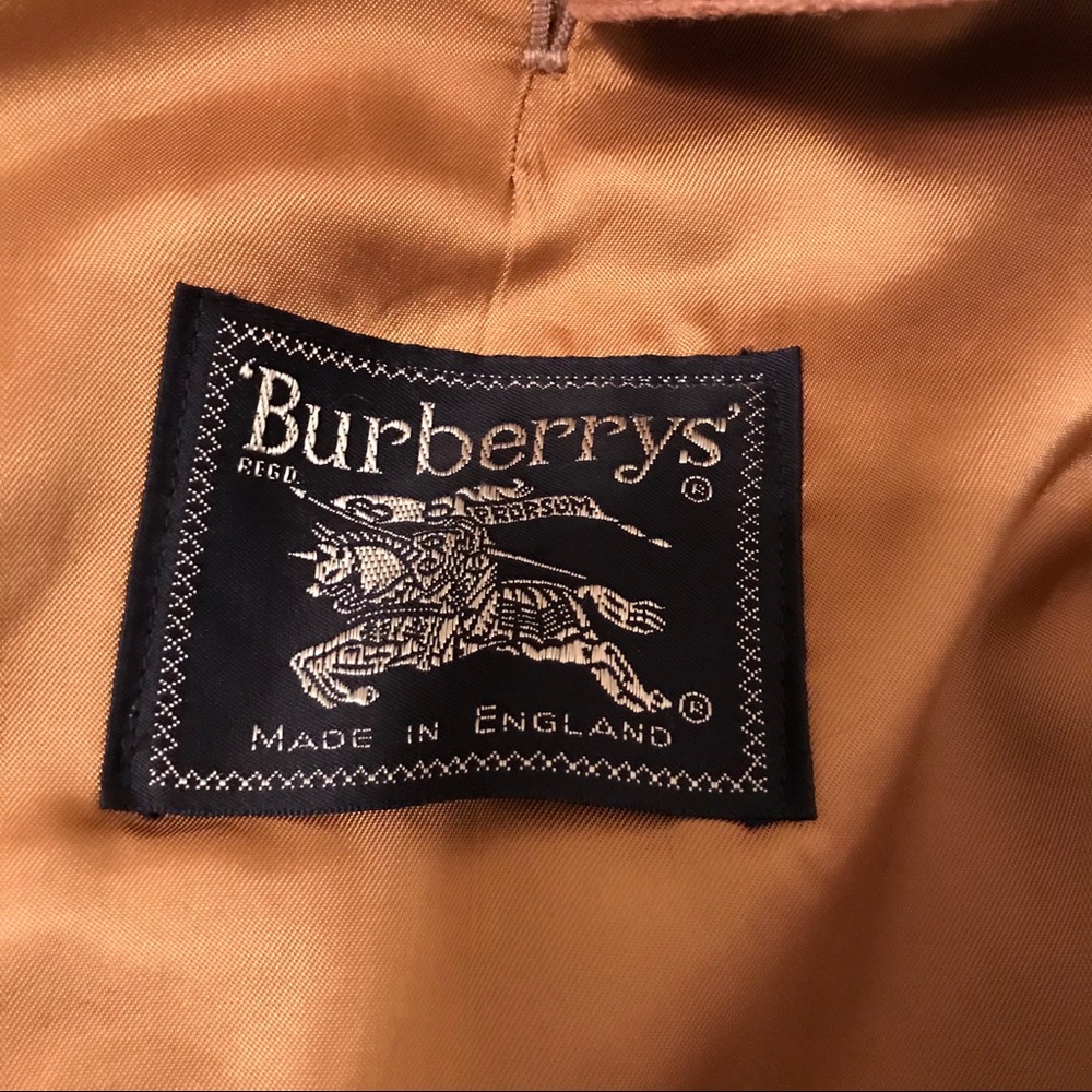 Burberry wool Lined Trench Coat
